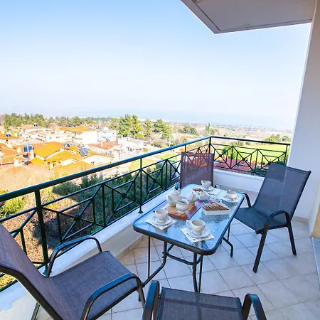 Rodon Apartment With Great View, Sauna And Jacuzzi Litochoro Exterior photo