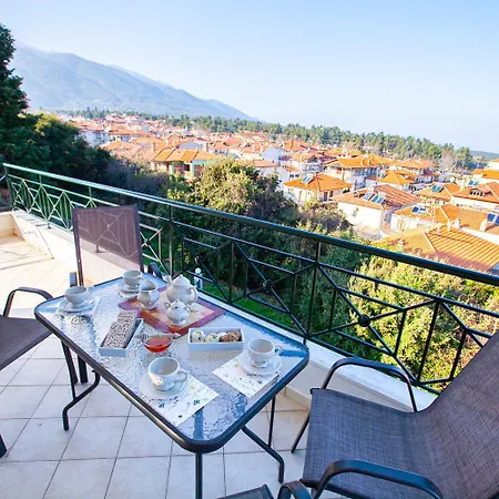 Rodon Apartment With Great View, Sauna And Jacuzzi Litochoro Exterior photo